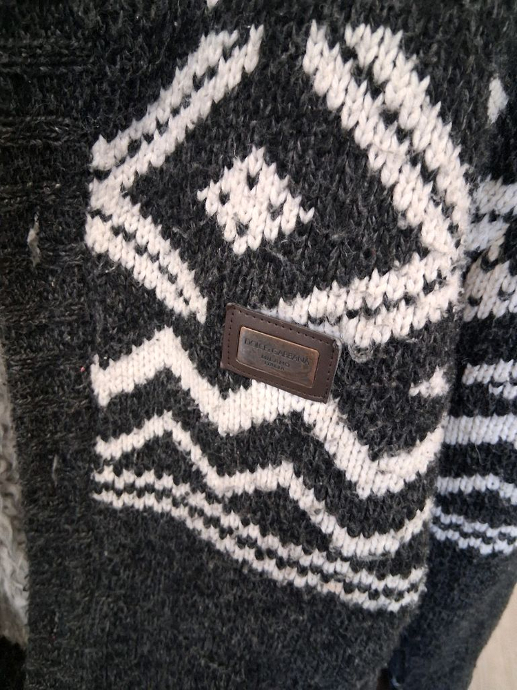 돌체앤가바나 니트 가디건--4