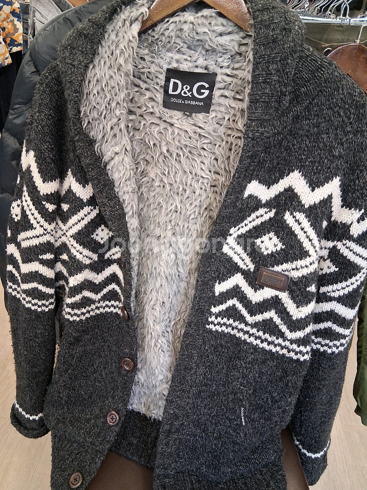 돌체앤가바나 니트 가디건--5