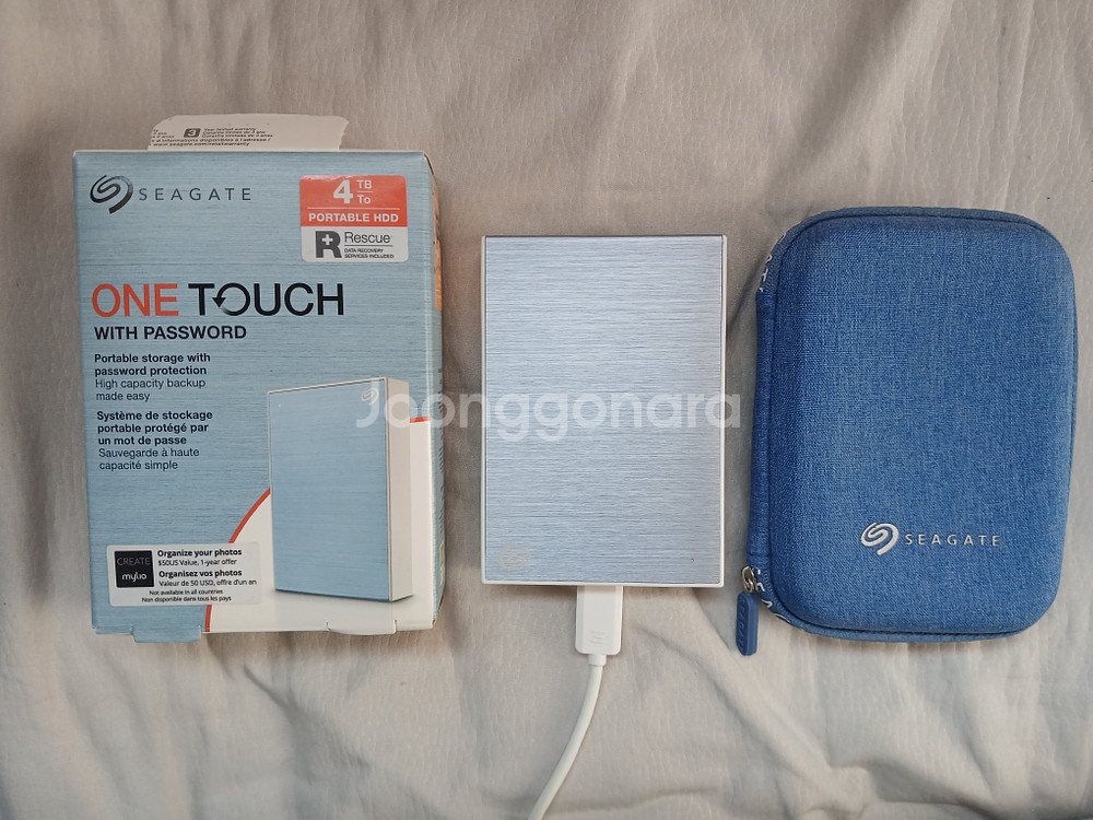 씨게이트 외장하드 4tb 4테라 14만원 판매--0