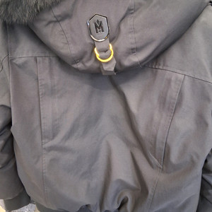 맥케이지 퍼 후드 패딩 점퍼