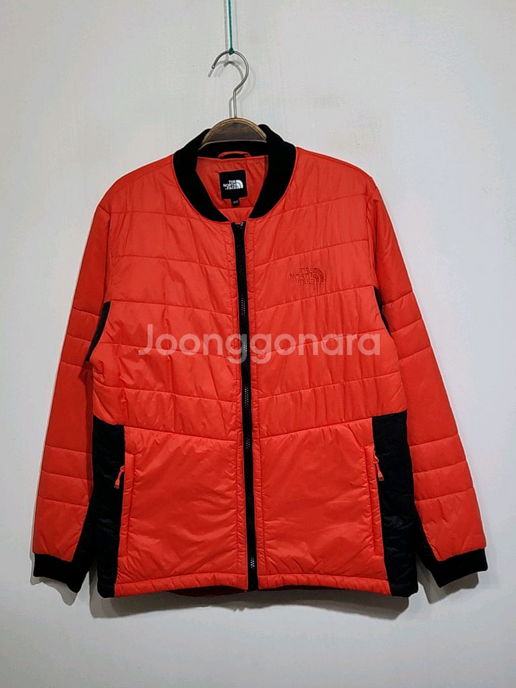 (100) 노스페이스 경량패딩 점퍼 배색 아웃도어 자켓--0