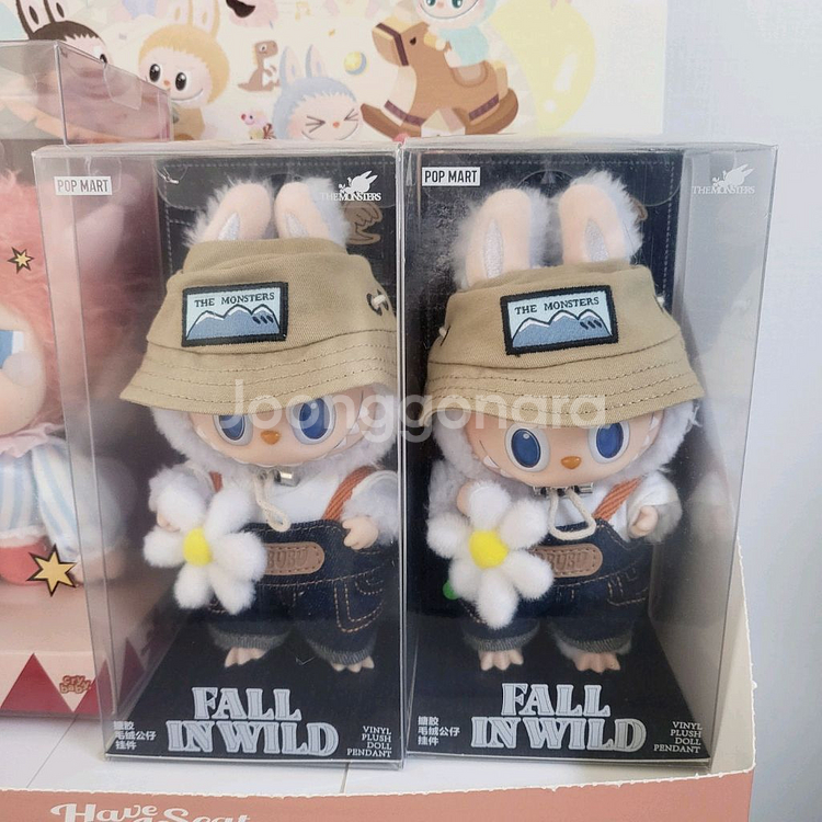 팝마트 정품 봄에피는 라부부 봄피라 인형 키링--1