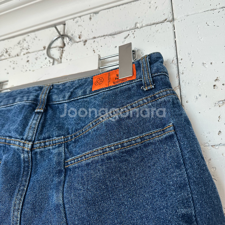 우먼67 스튜디오 톰보이 배기 데님--3