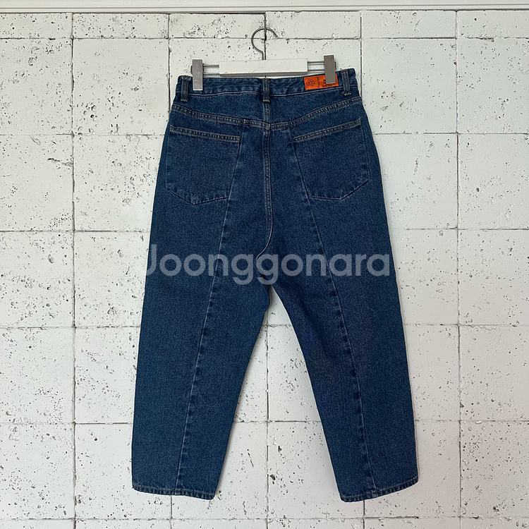 우먼67 스튜디오 톰보이 배기 데님--2