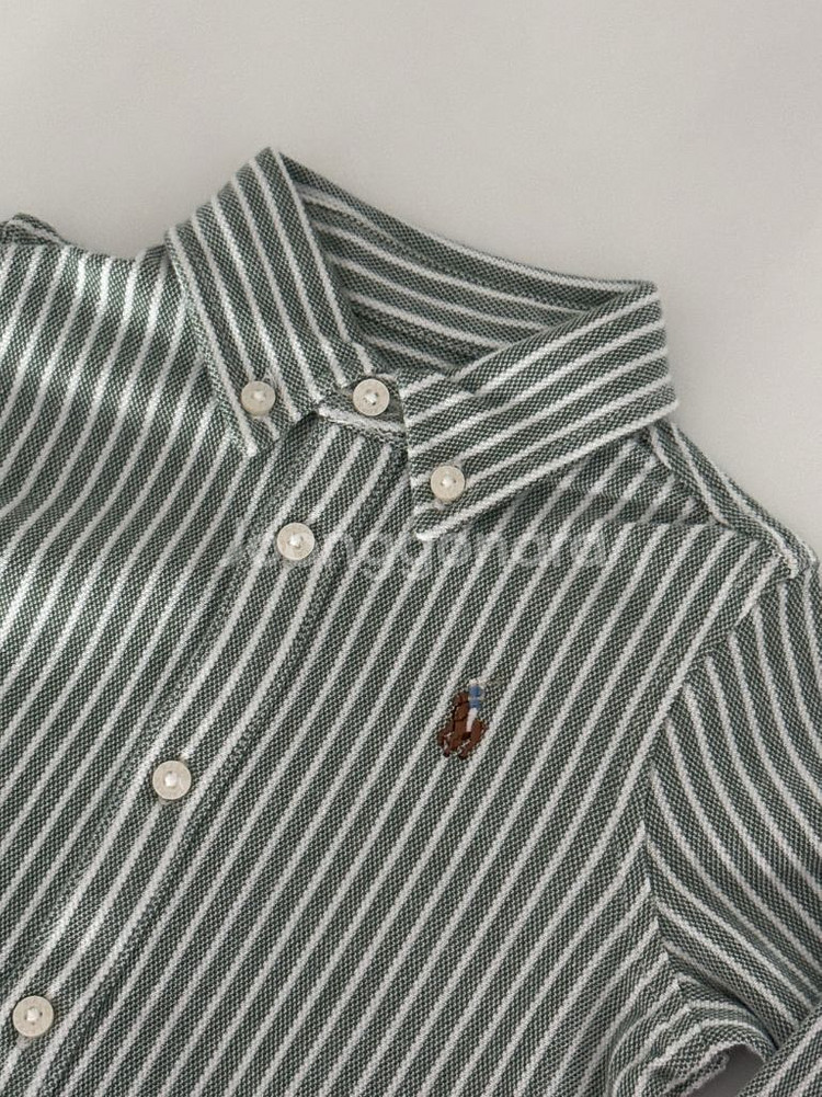 [새상품] 폴로 랄프로렌 베이비 니트 옥스포드 커버올 9m--1