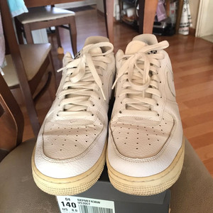 나이키 에어포스1 07 로우 화이트 275mm