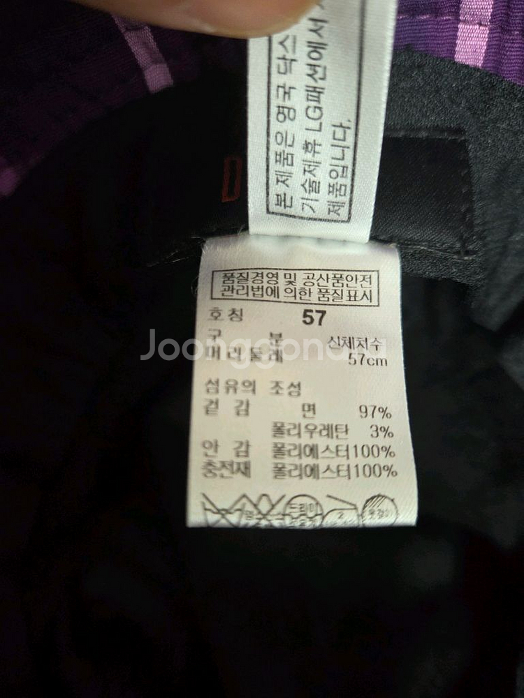 닥스 면 버킷햇--3