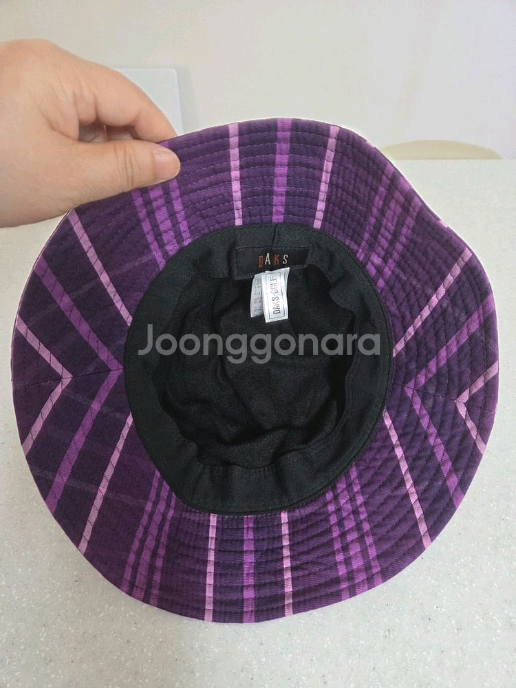 닥스 면 버킷햇--2