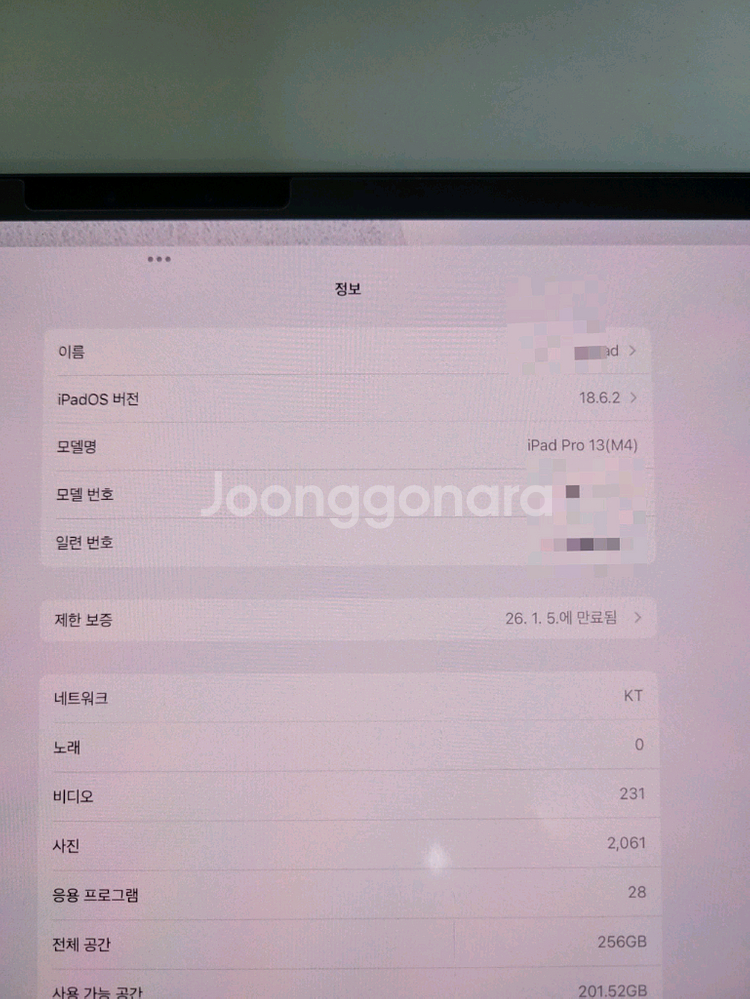 아이패드프로13 m4 256gb wifi+셀룰러 스페이스블랙--3