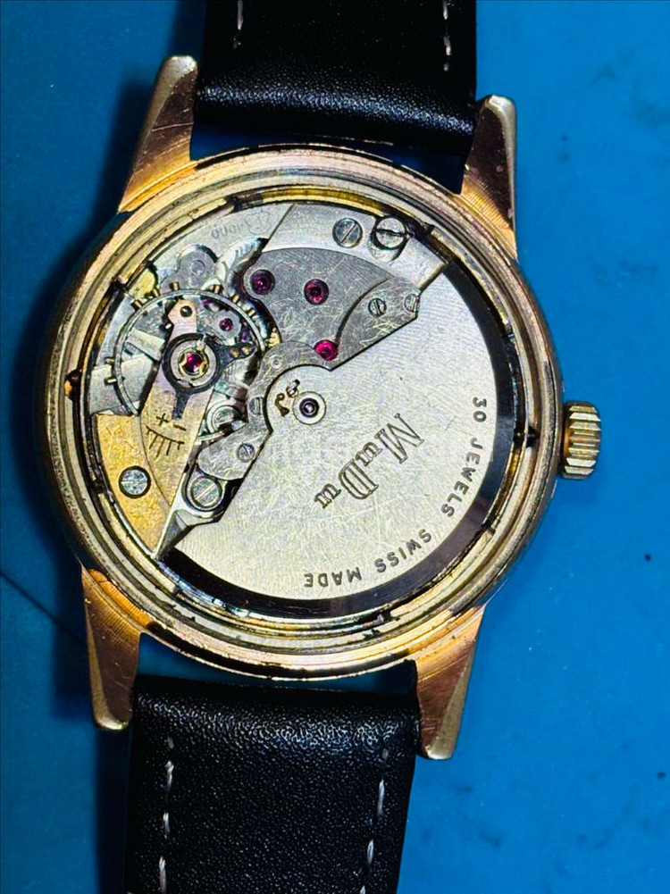 스위스 Mudu Felsa 4000 빈티지 오토매틱 시계--5