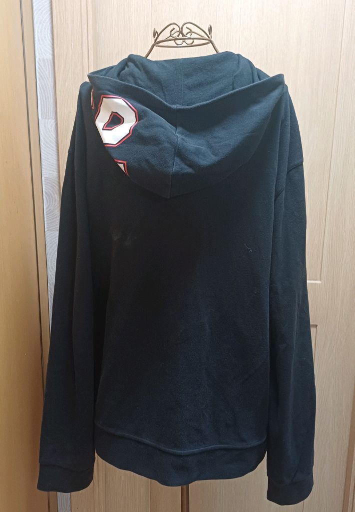 아르마니 익스체인지 (A|X) 빅로고 후드 집업 - XL 이미지