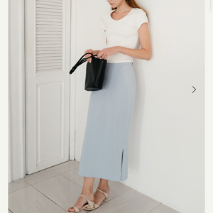 시에 sie 모나 슬릿 스커트 스탠다드 스몰 새상품