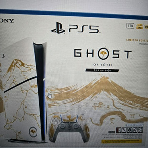 미개봉)PS5 슬림 디스크 고스트오브요테이 에디션 한정판