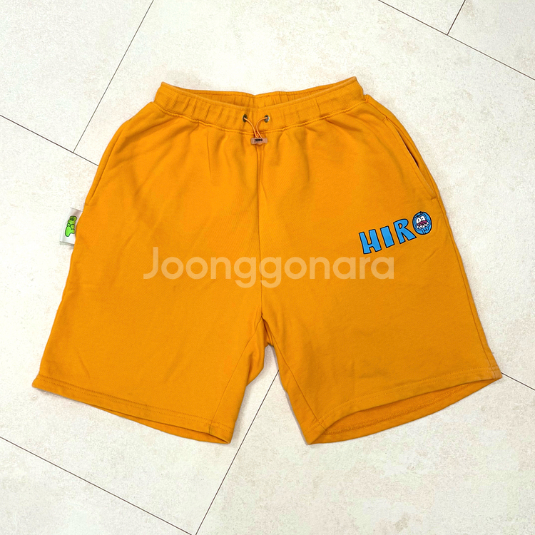 히로 X 팀코믹스 하프 팬츠 ORANGE 150--0