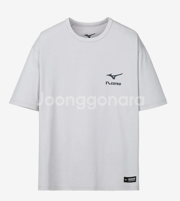 [M] 일꼬르소x미즈노 런앤무브 반팔 티셔츠--0