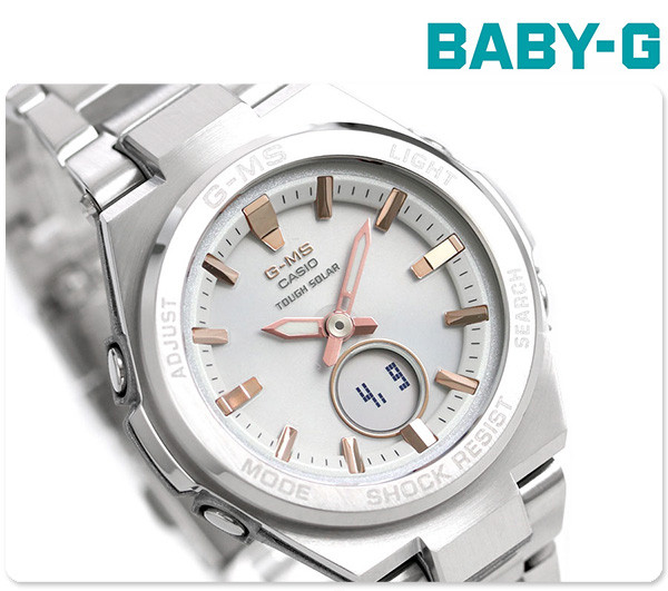 BABY-G 지샥 카시오 풀메탈 손목시계 MSG-S200D-7A G-MS--1