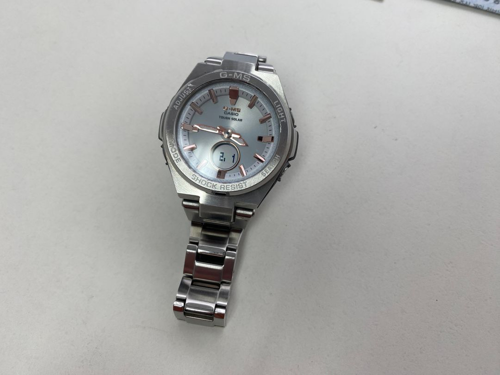 BABY-G 지샥 카시오 풀메탈 손목시계 MSG-S200D-7A G-MS--3