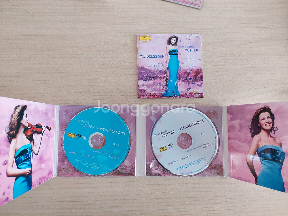 (클래식)안네소피무터 멘델스존 CD+DVD--2