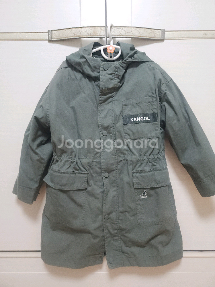 캉골키즈 바람막이 자켓 (120사이즈)--2