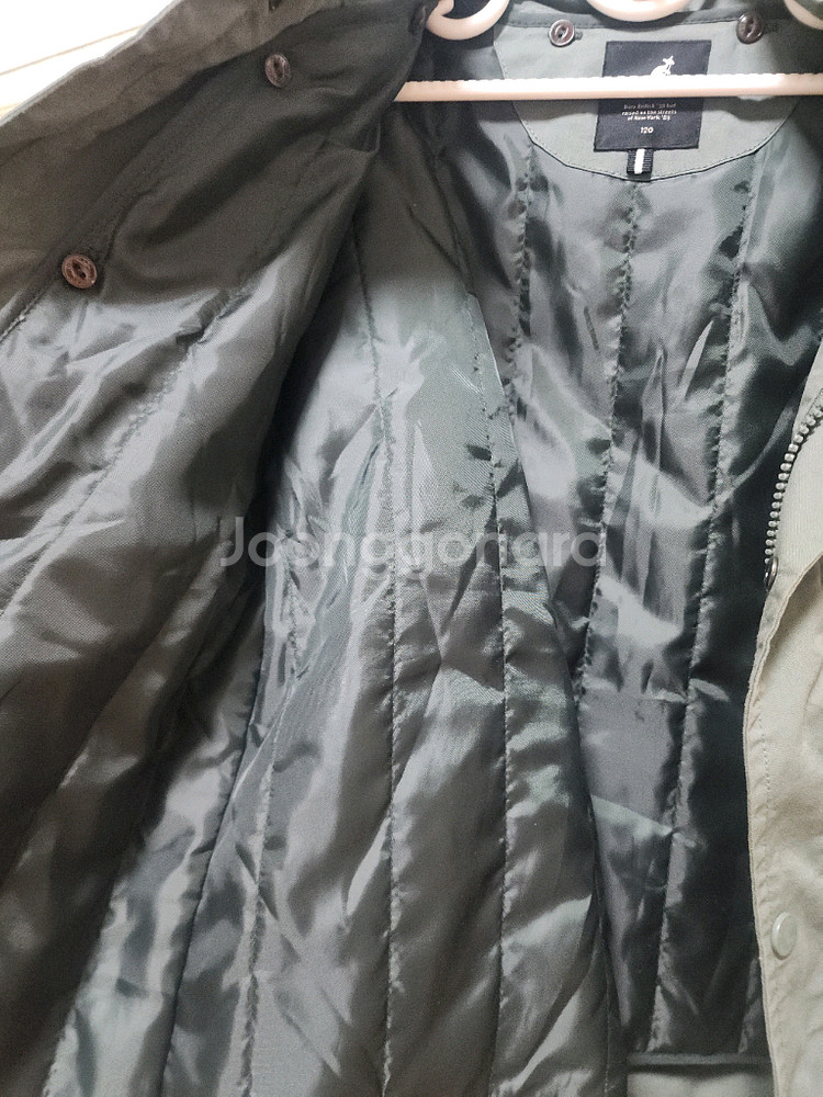 캉골키즈 바람막이 자켓 (120사이즈)--4