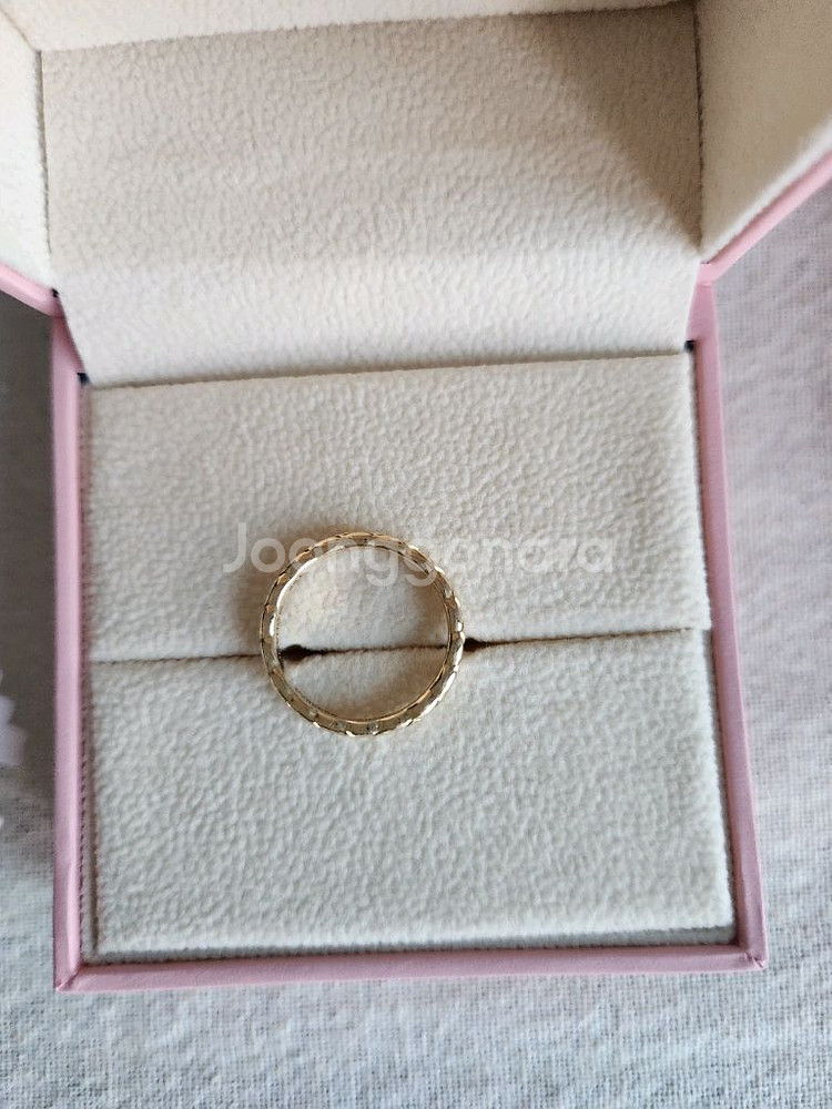 18k옐로골드반지--2