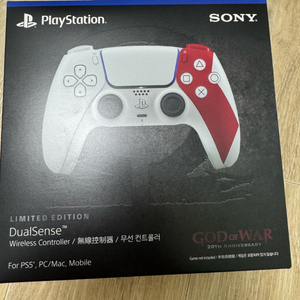 PS5 듀얼센스 오더오브워 20주년 한정판