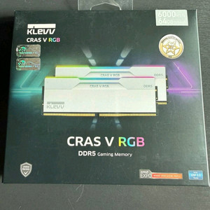 ESSENCORE KLEVV DDR5-6000 CL30 CRAS V RGB 화이트 (64GB(32Gx2)) 판매