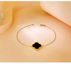 18k 클로버 팔찌=주문10일소요=새상품