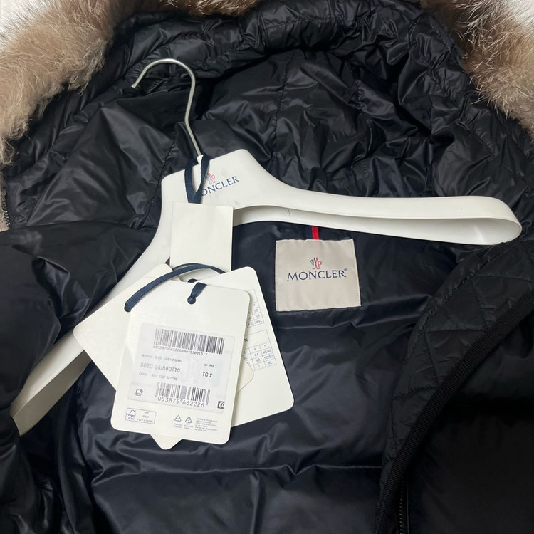 리얼 퍼 후드 패딩 점퍼--6