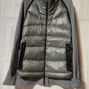 랑방 스포츠 니트 패딩