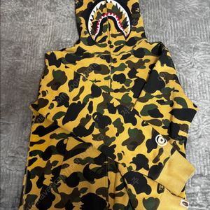 베이프 샤크 후드집업