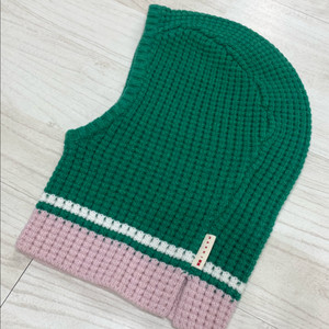 마르니 X 유니클로 니트 비라클라바 그린