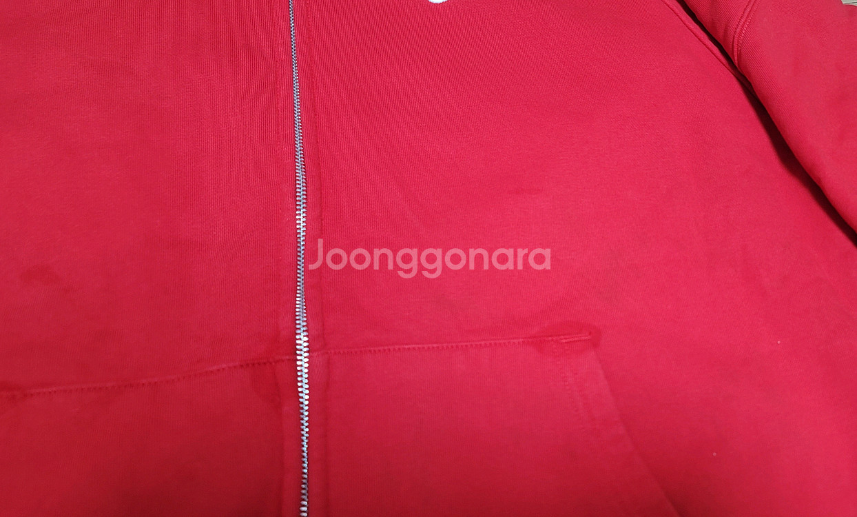 슈프림 x 나이키 집업 후드 스웨트셔츠--7