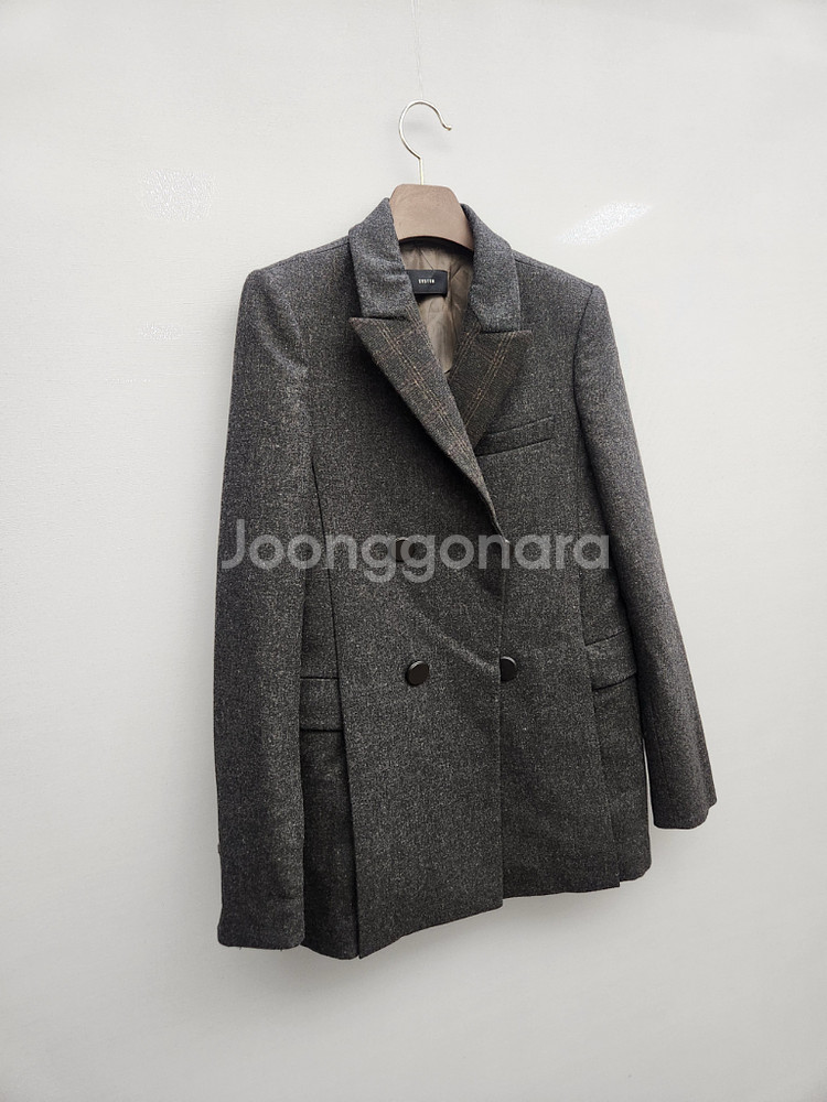 한섬 시스템 SYSTEM 모직 더블 버튼 자켓--1