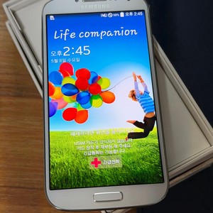 삼성 갤럭시S4 화이트 신품 미사용 32GB