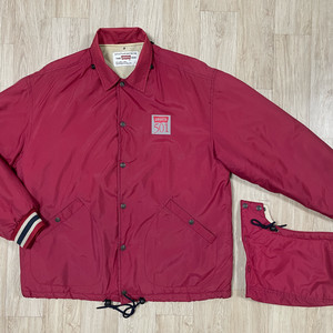 105) 90s 리바이스 501 누빔 코치자켓(후드)RRL&LVC&폴로