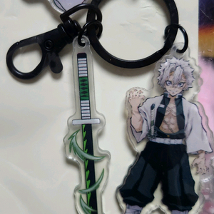 귀멸의 칼날 캐릭터 아크릴 키링