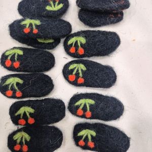 양모펠트 모티브장식 이미지