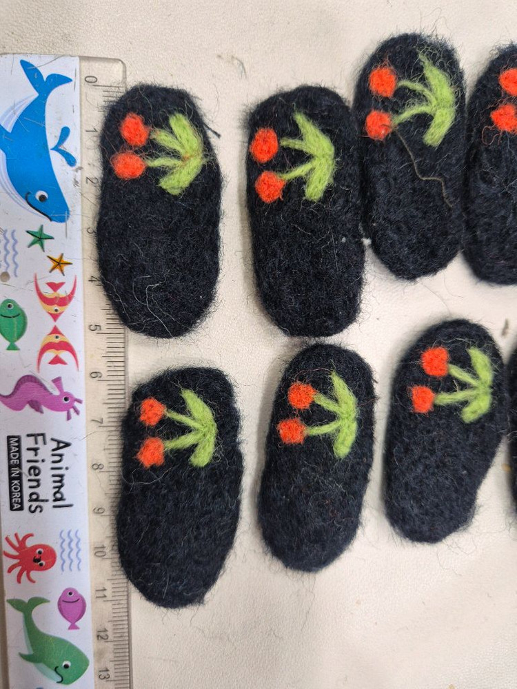 양모펠트 모티브장식 이미지