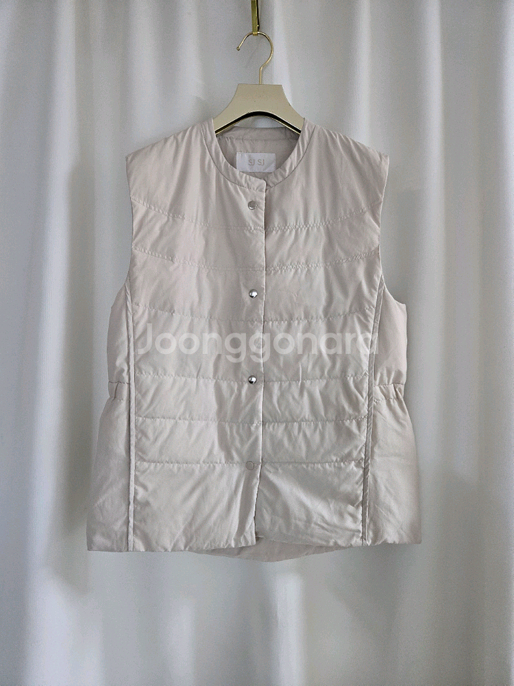 SJSJ 패딩 베스트--0