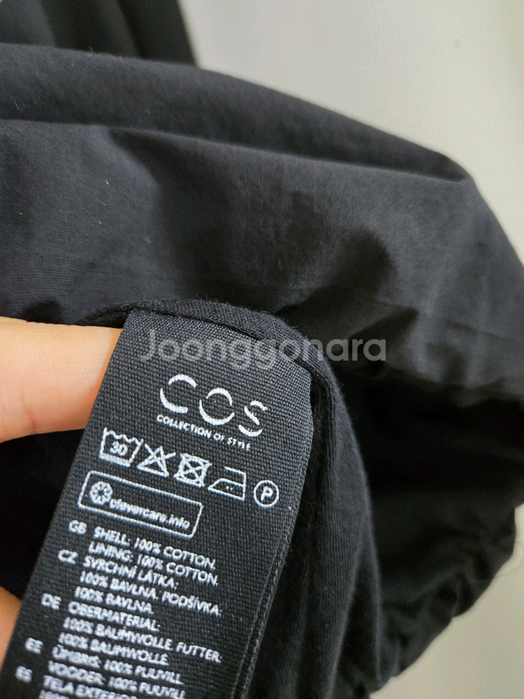 텍달린새상품 ㅡ 코스 드레이프 벌룬 블라우스--5