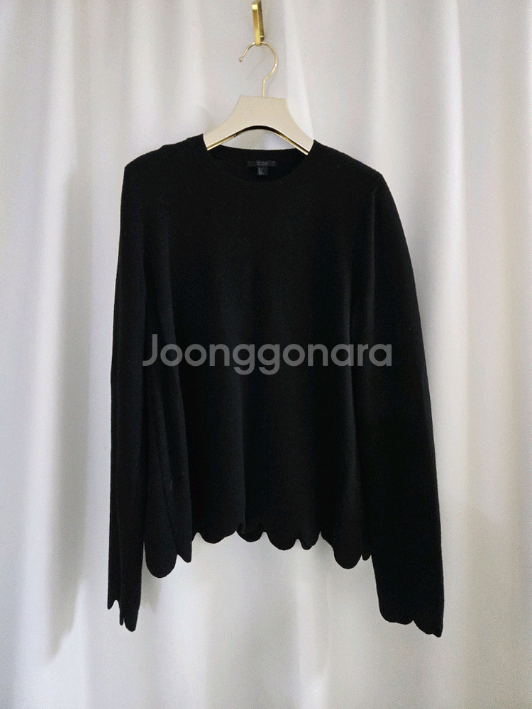 코스 니트 ㅡ 올리브 그린. 블랙--6