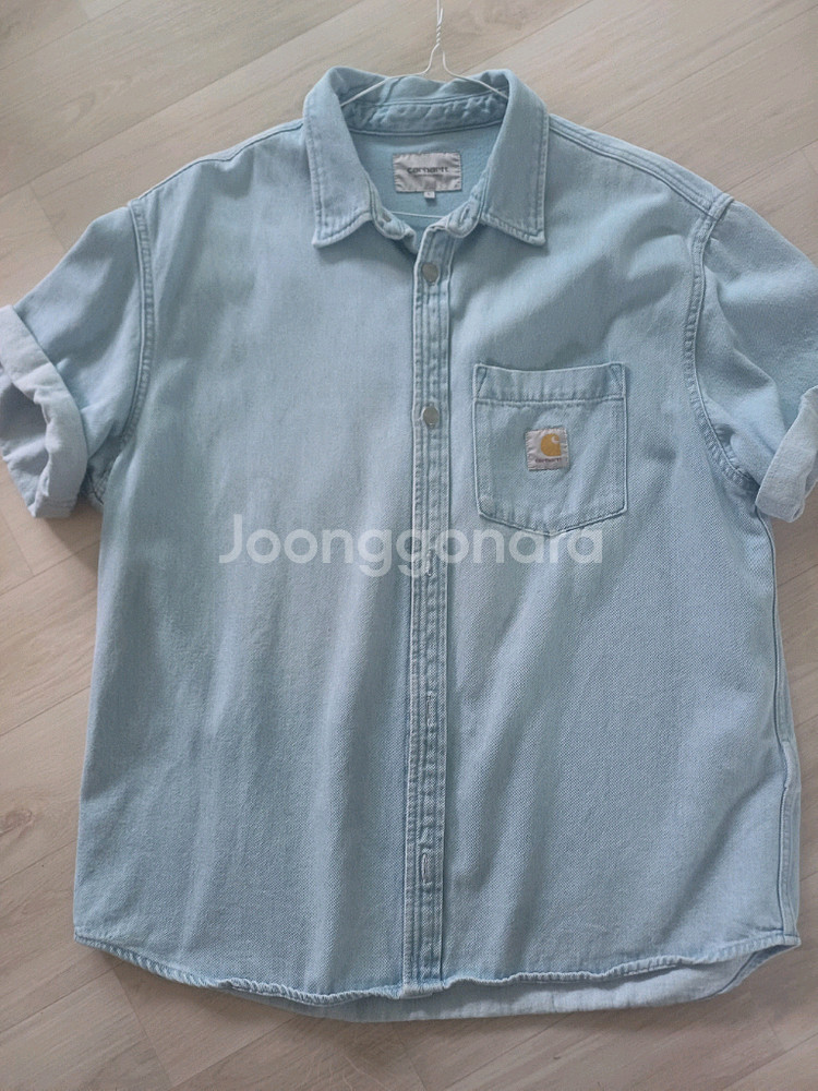 칼하트 wip ody 데님 셔츠--1