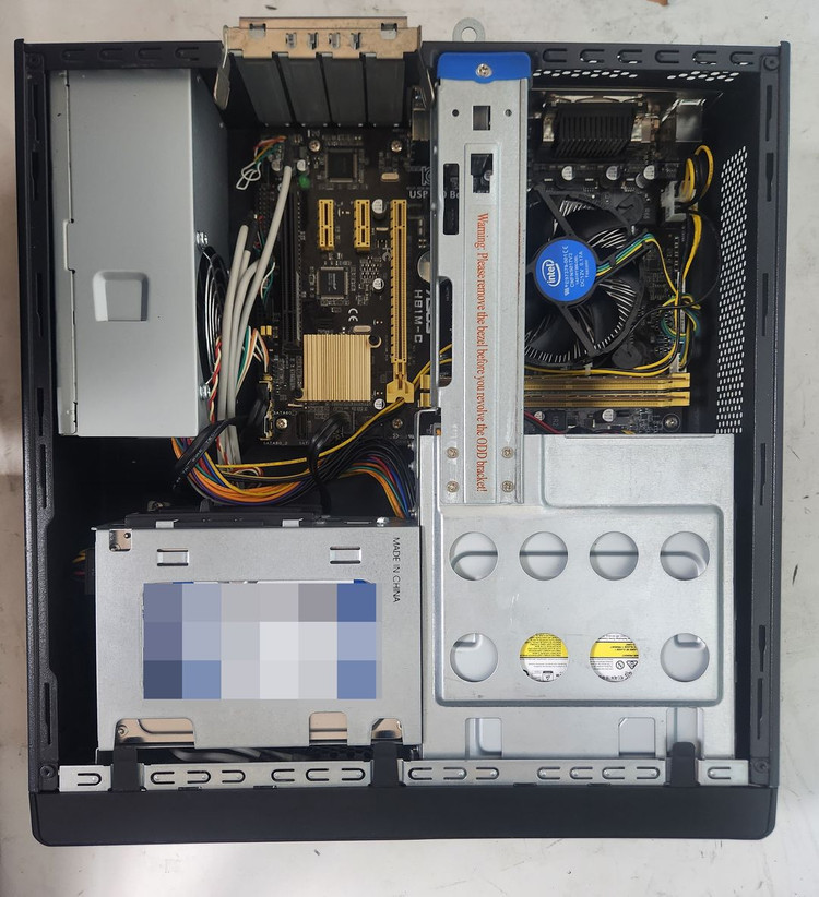 [10대가능] [중고 본체 미니] 인텔 CPU I3 4170 + 메인보드 H81M DDR3 8G 정품 스티커 이미지