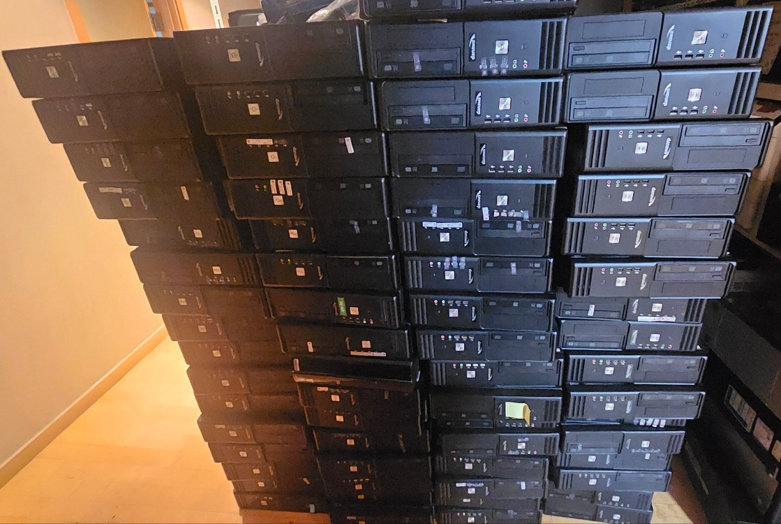 [10대가능] [중고 본체 미니] 인텔 CPU I3 4170 + 메인보드 H81M DDR3 8G 정품 스티커 이미지