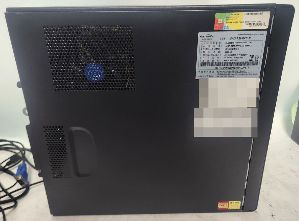 [10대가능] [중고 본체 미니] 인텔 CPU I3 4170 + 메인보드 H81M DDR3 8G 정품 스티커 이미지