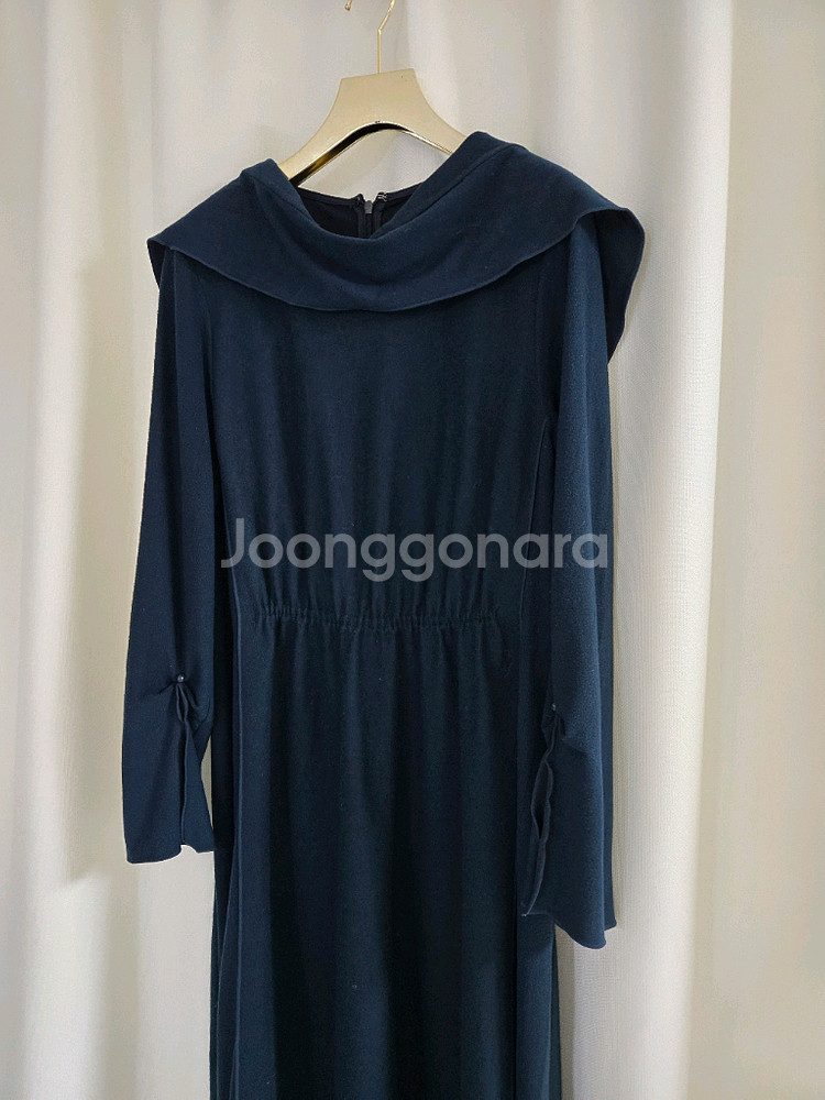 시스템 스카프 롱 원피스--4