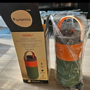 아소부 푸라믹 진공 세라믹 프레쉬 앤 고 텀블러 3종 새제품