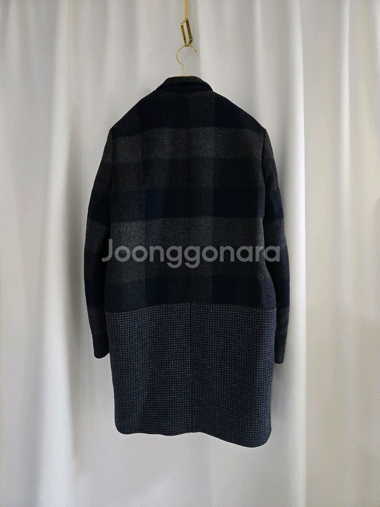 오즈세컨 체크 코트--4