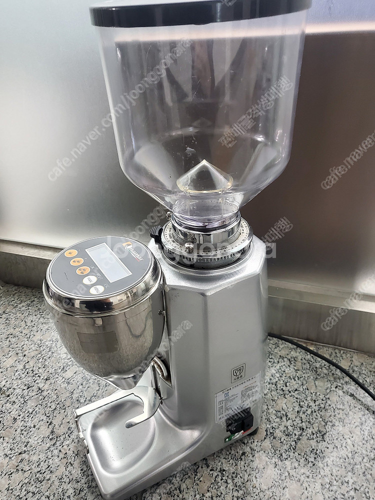 [판매] Quamar 쿼마 커피 그라인더 M80 실버--1